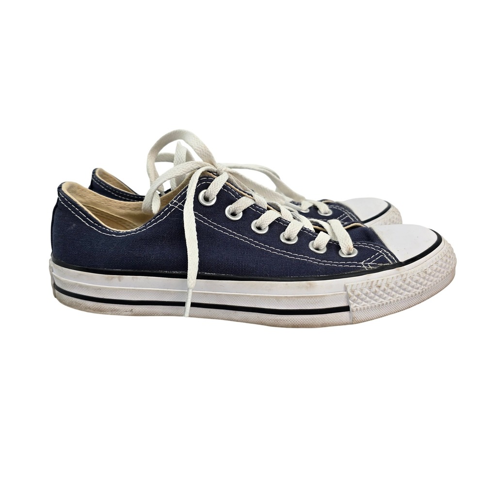 Converse Chuck Taylor All Star Low Top Navy Blue Sneakers  Mens 5.5 Womens 7.5